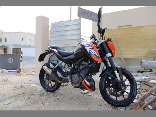 KTM  Duke 200  2013